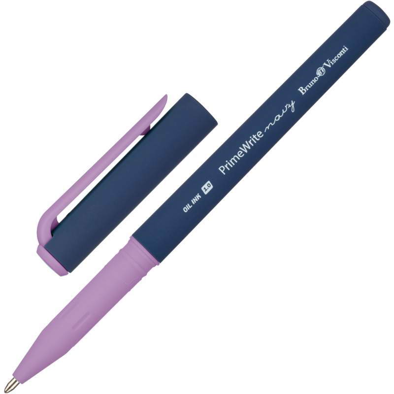 Ручка шариковая неавтомат. PrimeWrit.Navy,1,0,син,масл,манж20-0295/03 - фото 4