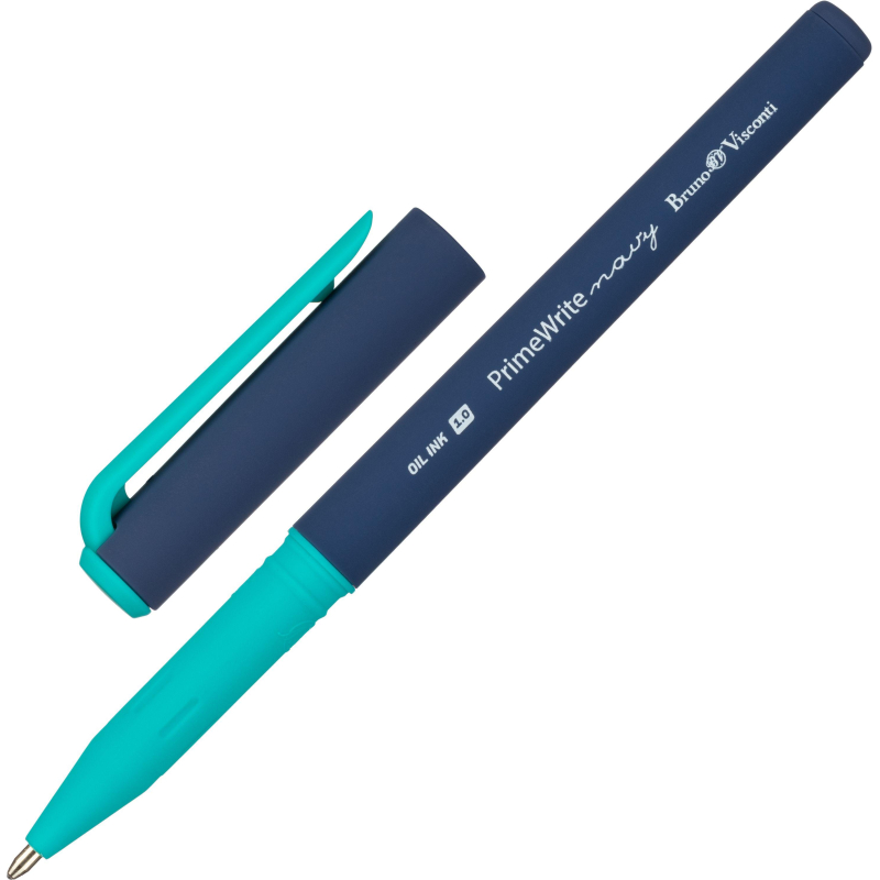 Ручка шариковая неавтомат. PrimeWrit.Navy,1,0,син,масл,манж20-0295/03 - фото 5