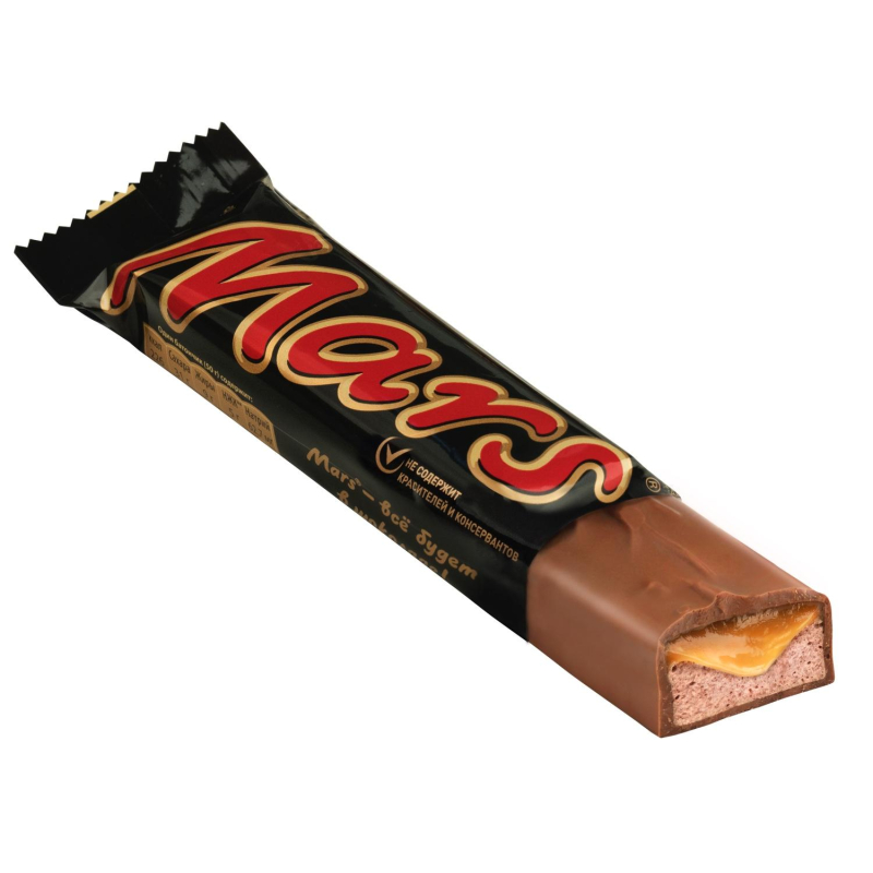 Шоколадный батончик Mars с карамелью и нугой, 50гх36шт/уп - фото 4