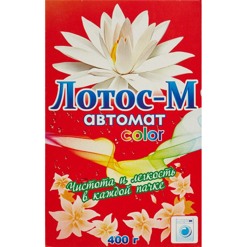 Порошок стиральный ЛОТОС-М автомат 400 гр_СПБ - фото 1