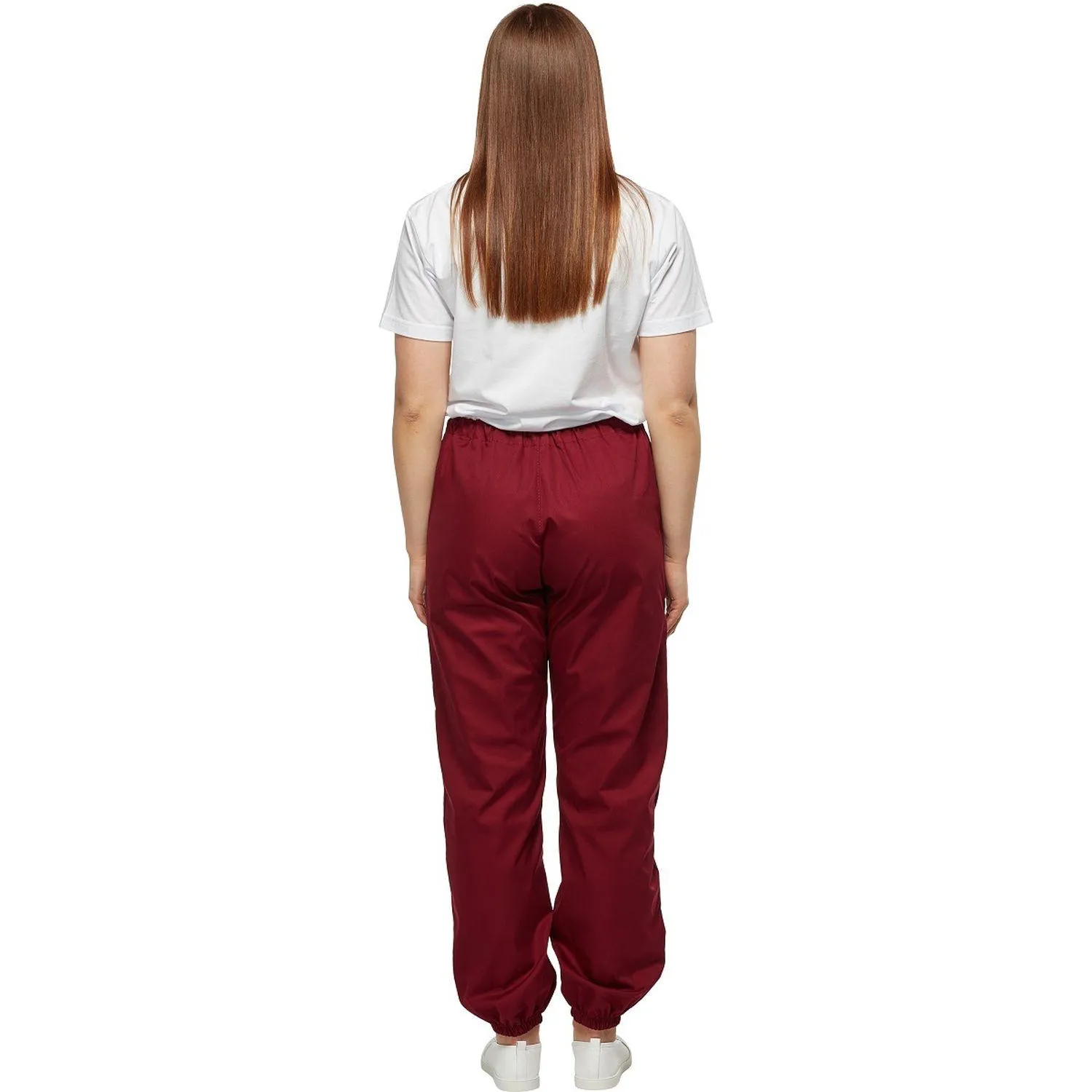 Брюки универсальные сат у17 ХАССП бордо 104-108/170-176 - фото 13