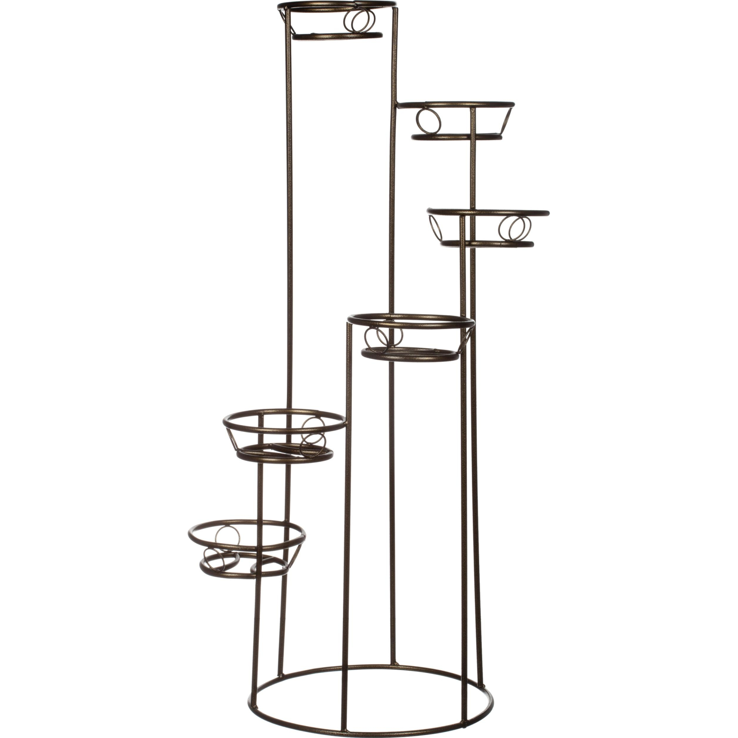 Подставка для цветов на 6 горшковСпираль, ПЦ177 - фото 1