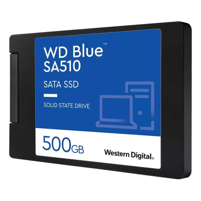 SSD накопитель WD BLUE SA510 2,5 500Gb (WDS500G3B0A) - фото 2