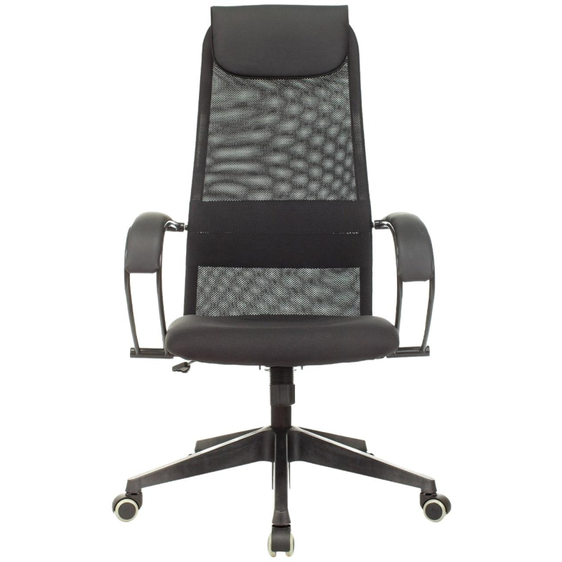 Кресло VB_EChair-655 LT TTW сетка/ткань черный, пластик - фото 2