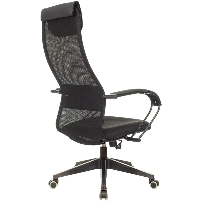 Кресло VB_EChair-655 LT TTW сетка/ткань черный, пластик - фото 4