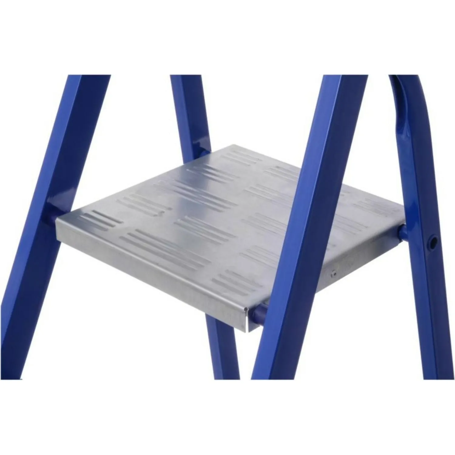 Стремянка Алюмет стальная окрашенная с алюминиевыми ступенями  7 ст. М8407 - фото 4