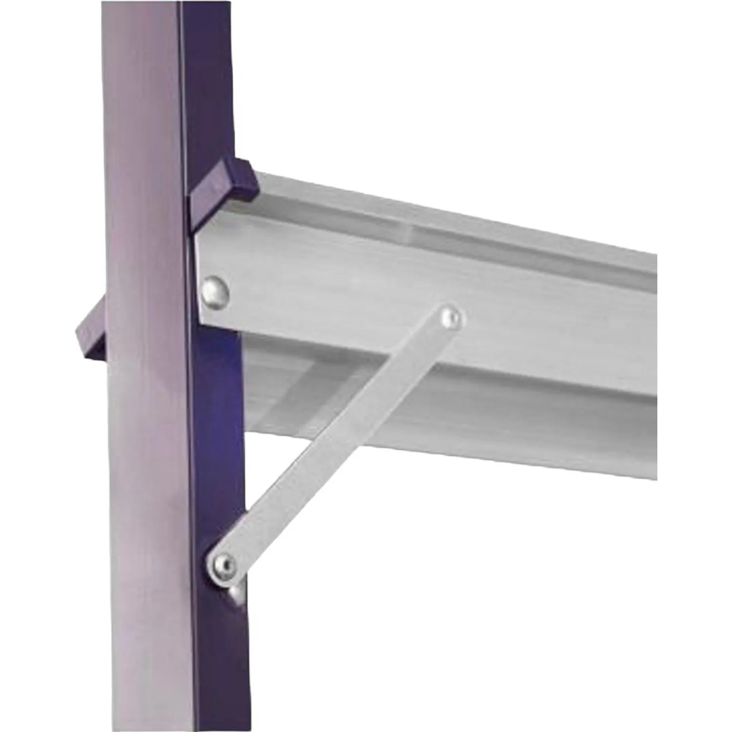 Стремянка Алюмет двухсторонняя стальная с алюмин. ступенями 3 ст. MD8203 - фото 6