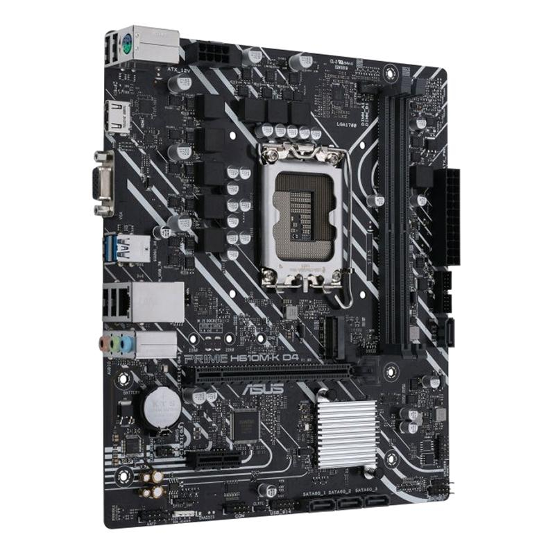 Материнская плата Asus PRIME H610M-K D4 Soc-1700 Intel H610 2xDDR4 mATX - фото 2