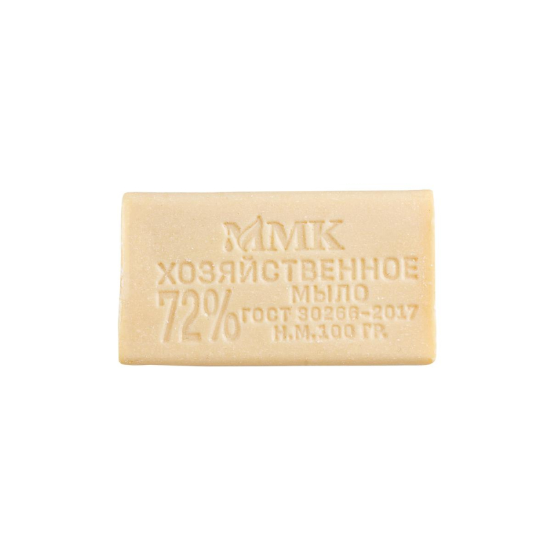 Мыло хозяйственное 72% без обертки 100 гр. МКХ0421 - фото 1