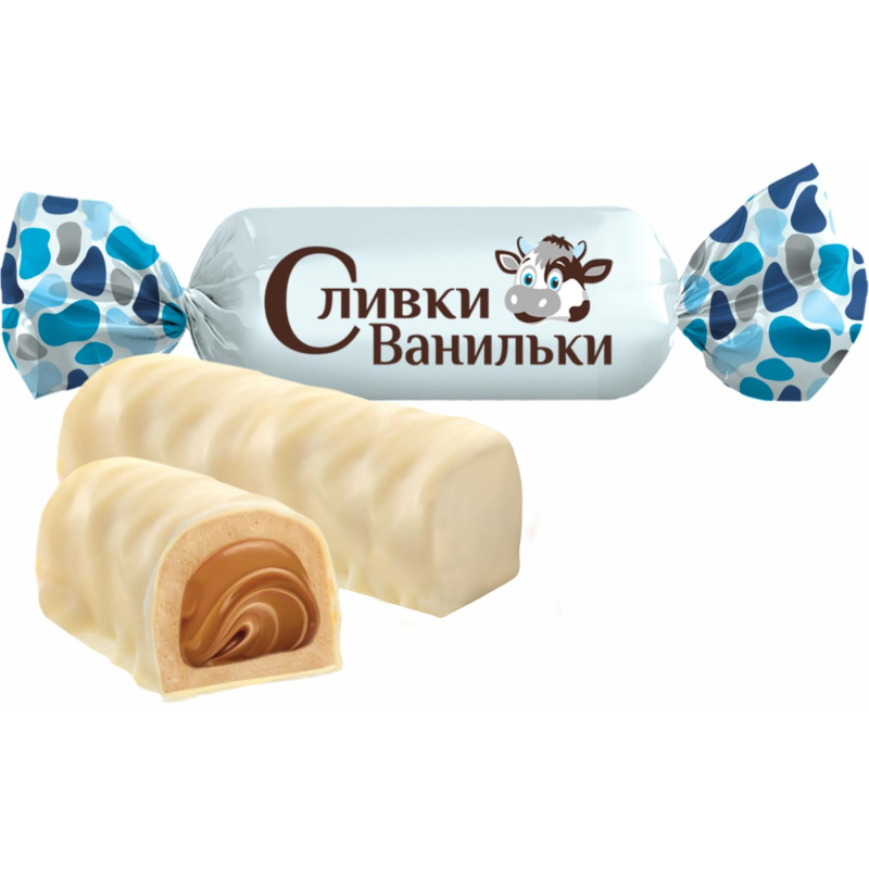 Конфеты шоколадные Сливки-Ванильки, 1кг - фото 1