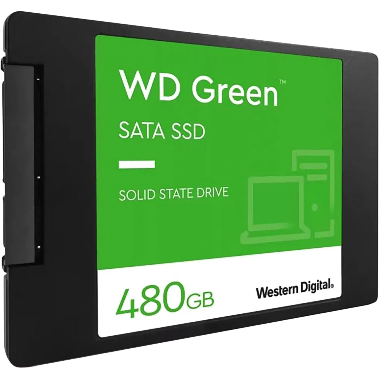 SSD накопитель WD Green 480Gb 2.5 SATA III  (WDS480G3G0A) - фото 3