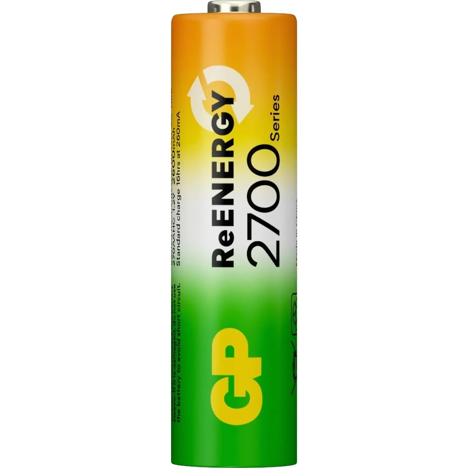 Аккумулятор GP 2600mAh AA 270AAHC4/2-2CR6/ 270AAHC4/2RSY-2CRCB6 бл/6шт - фото 4