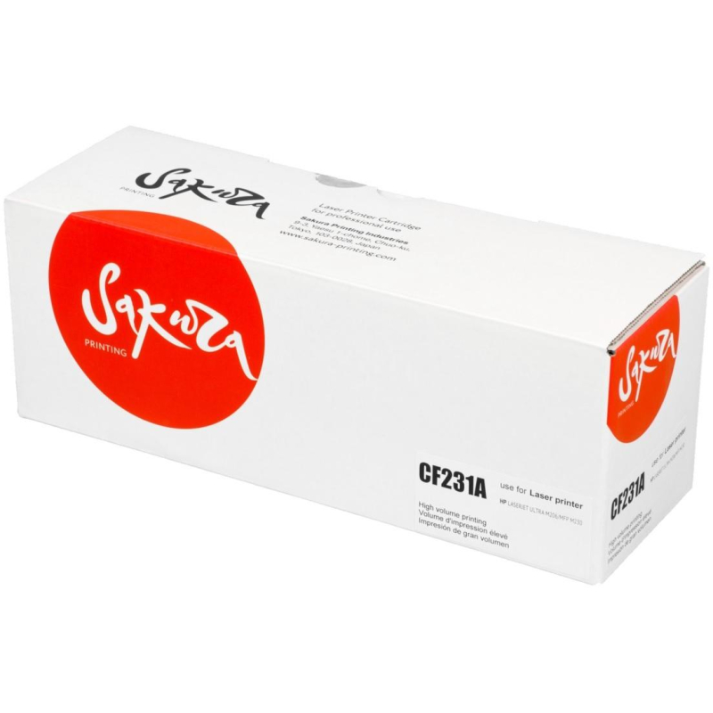 Картридж лазерный SAKURA CF231A чер.  для МФУ HP LaserJet Ultra M230sdn - фото 1