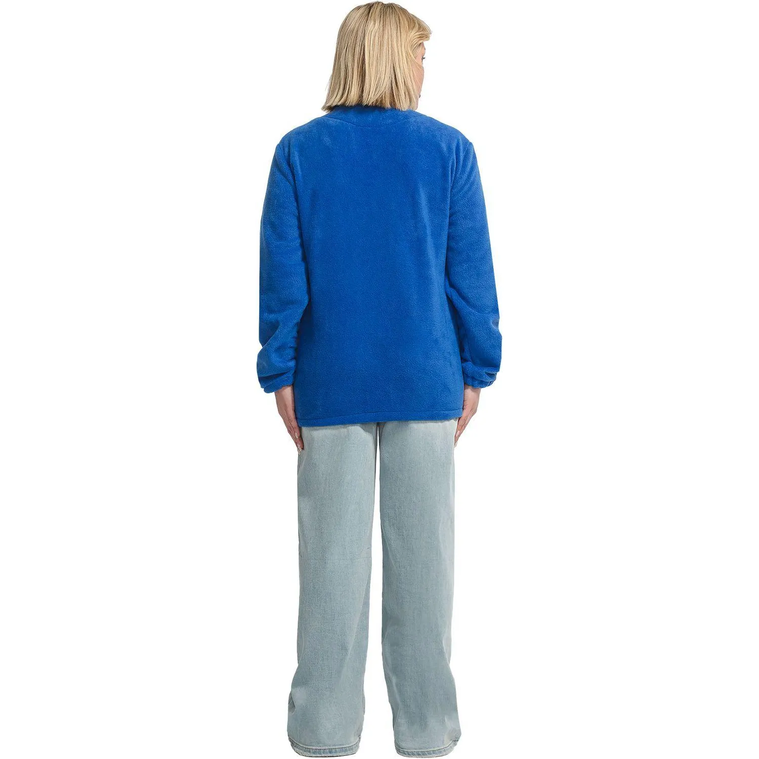 Толстовка флис (260 гр.) син.(р.40-42) р. 182-188 - фото 12