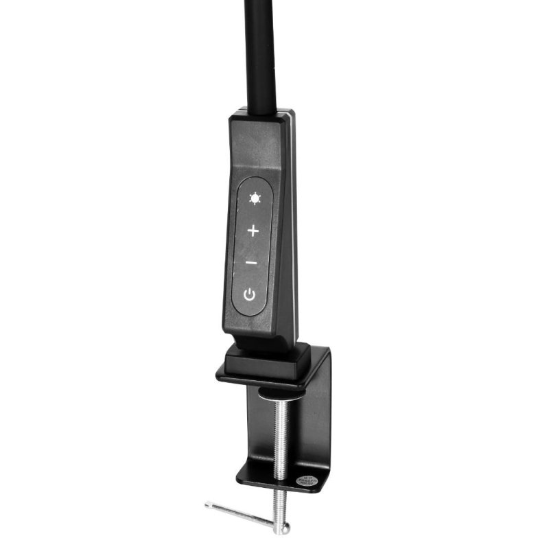 Светильник Camelion KD-837  C02, черный, LED, 7W, 230В, сенс.рег.,USB 13885 - фото 3