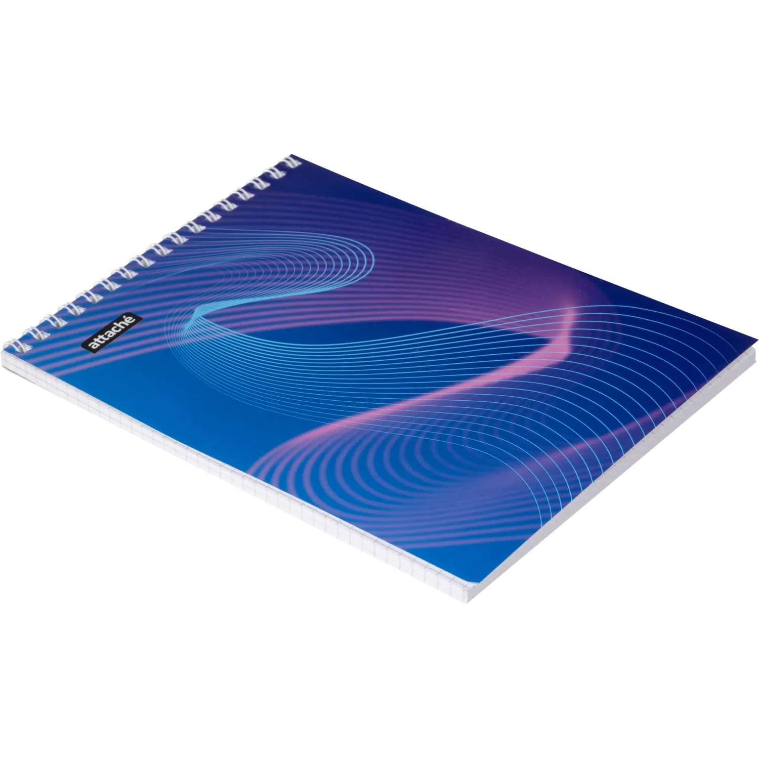 Блокнот А5,60л,клетка,метал.гребень,цв.обложка,Forma,в ассорт - фото 7