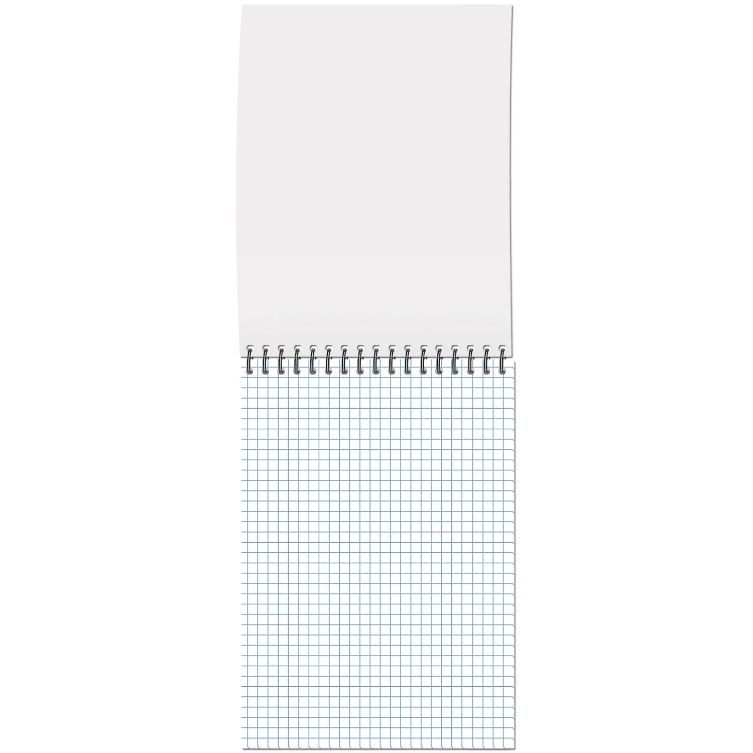 Блокнот А5,40л,клетка,метал.гребень,цв.обложка,Forma,в ассорт - фото 4