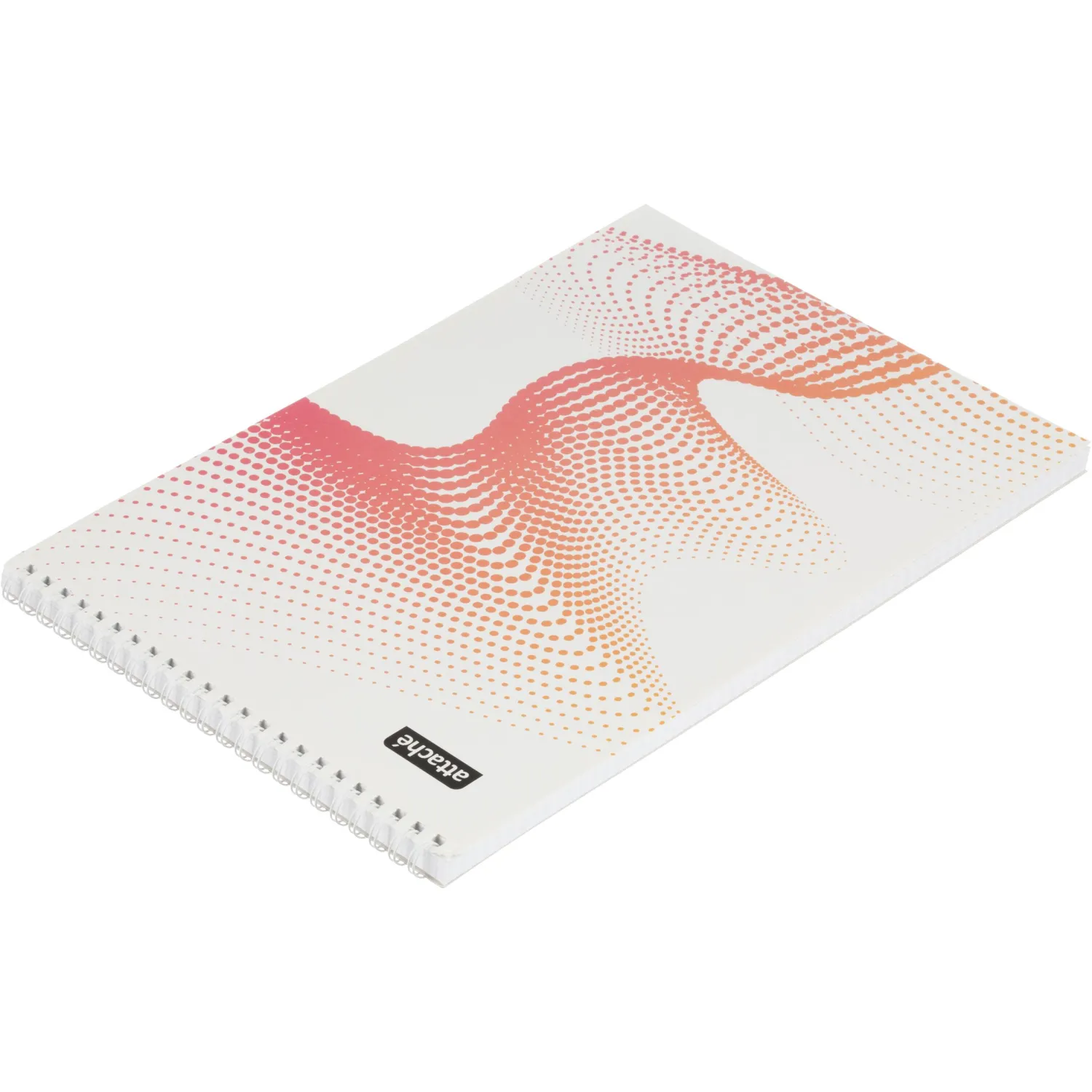 Блокнот А4,80л,клетка,метал.гребень,цв.обложка Forma - фото 4