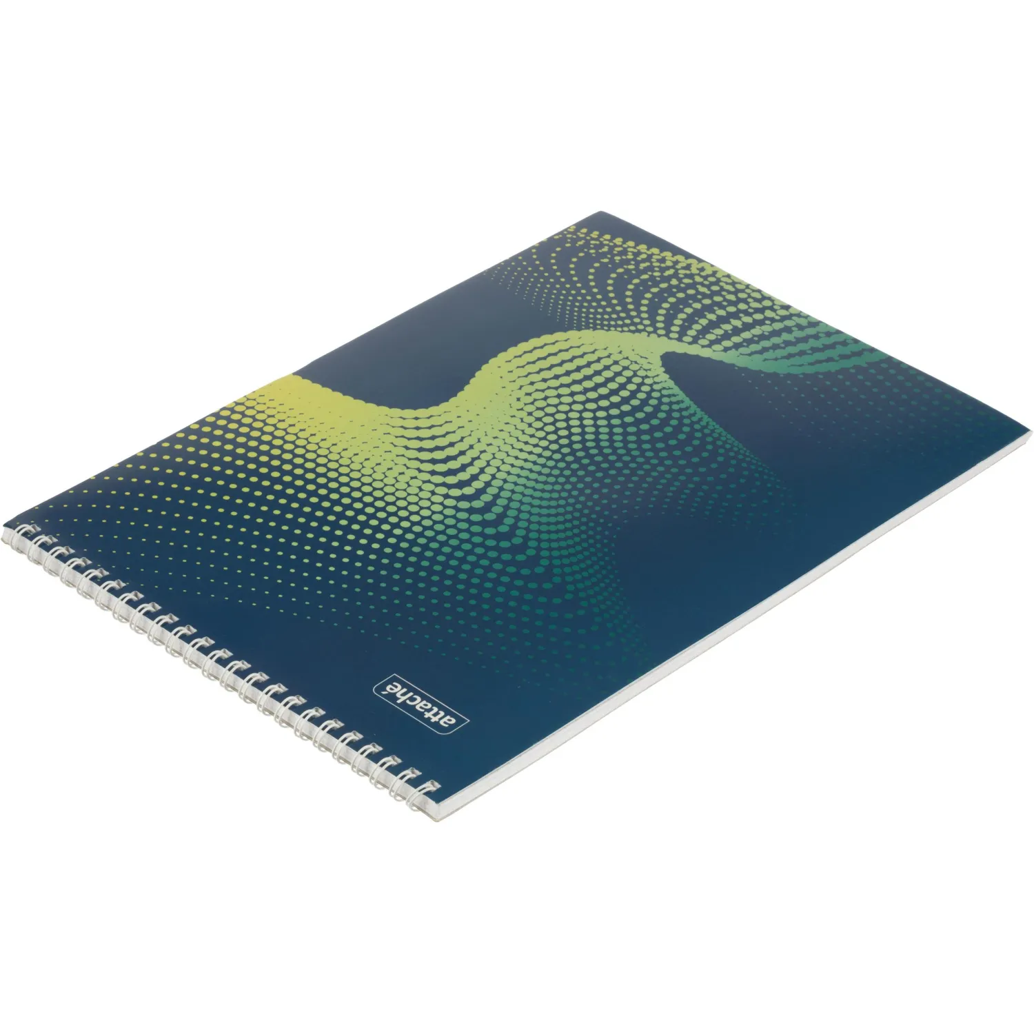 Блокнот А4,60л,клетка,метал.гребень,цв.обложка Forma - фото 4