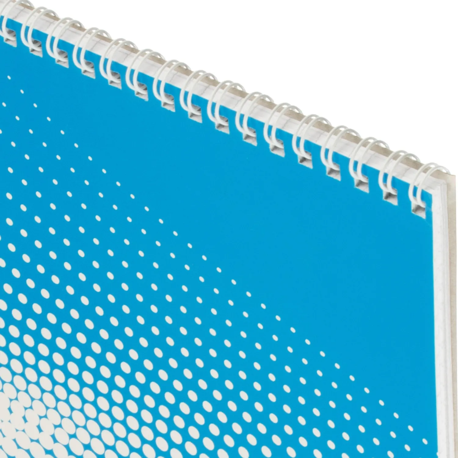 Блокнот А4,40л,клетка,метал.гребень,цв.обложка Forma - фото 3