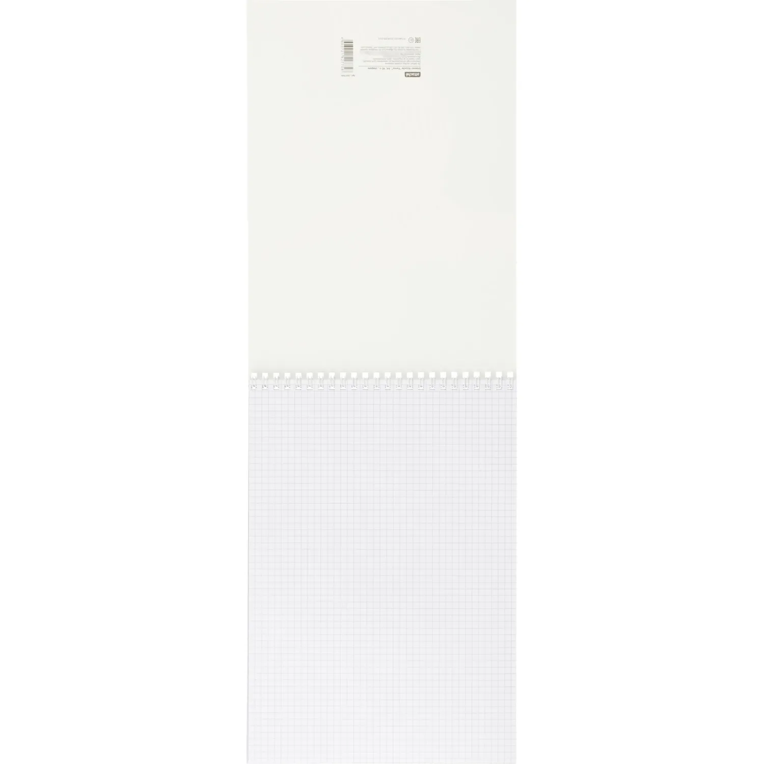 Блокнот А4,40л,клетка,метал.гребень,цв.обложка Forma - фото 5