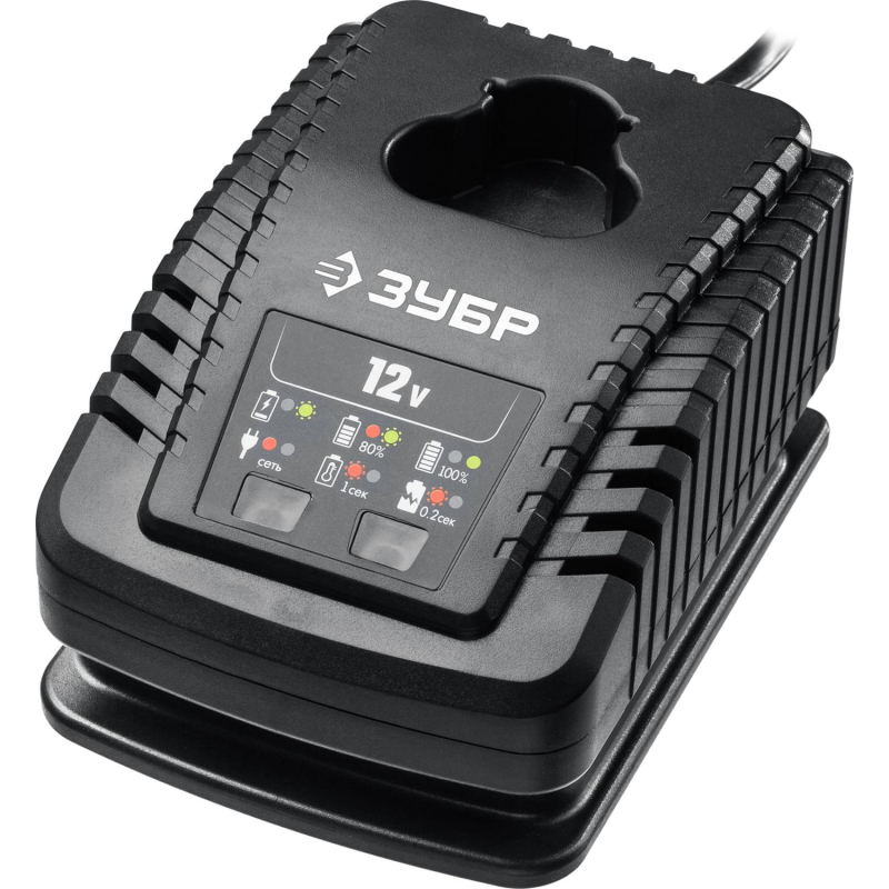 Дрель-шуруповерт аккум. ЗУБР Профи 12В, 2х2.0Ач, LED фонарь (DL-121-22F) - фото 4