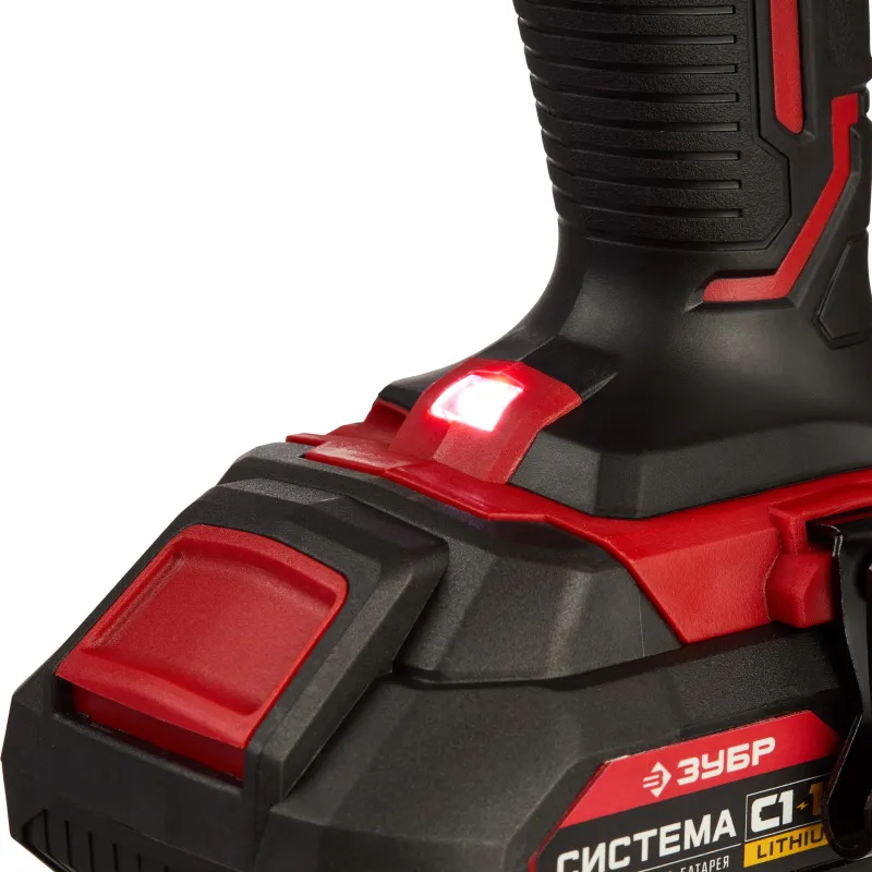 Дрель-шуруповерт аккум. ЗУБР Мастер 18В, 2х2.0Ач, 40Нм  (ДШЛ-185-22) - фото 5