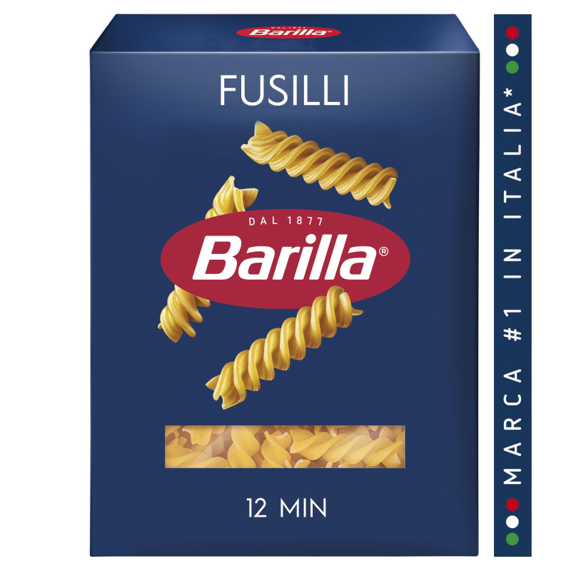 Макароны изделия Barilla Fusilli Спирали  №98, 450г - фото 1