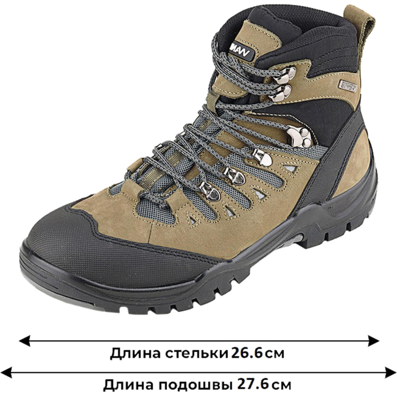 Ботинки мужские (WG2-19-NT), ПУ/Резина (р.40) - фото 8