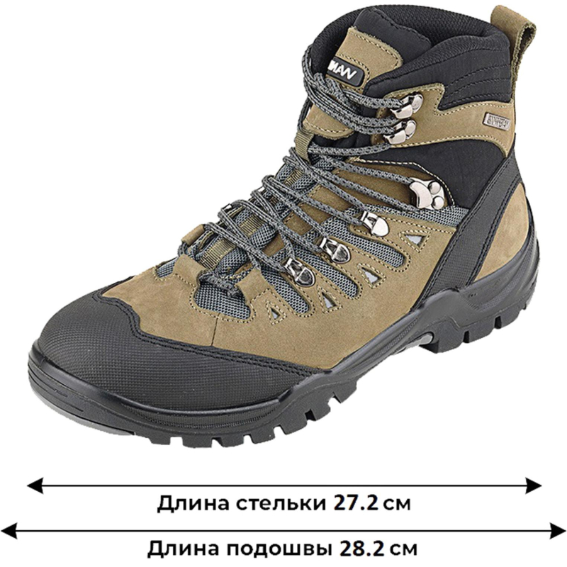 Ботинки мужские (WG2-19-NT), ПУ/Резина (р.41) - фото 8