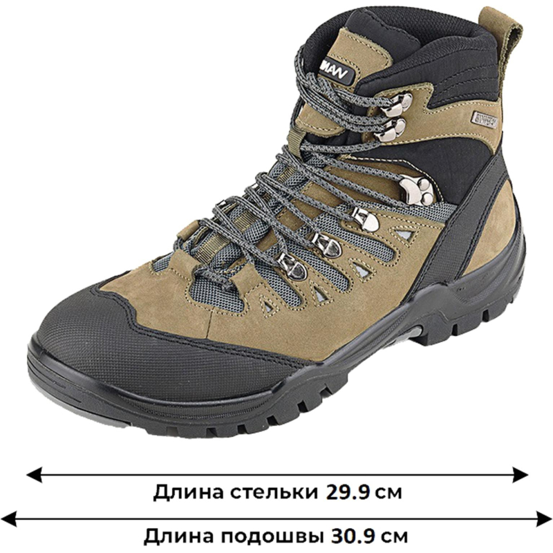 Ботинки мужские (WG2-19-NT), ПУ/Резина (р.45) - фото 8