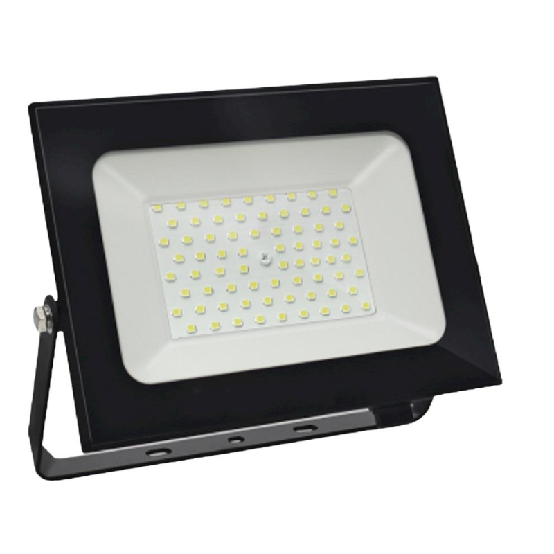 Прожектор светодиодный СДО-7 100Вт 230В 6500К IP65 черный IN HOME - фото 1