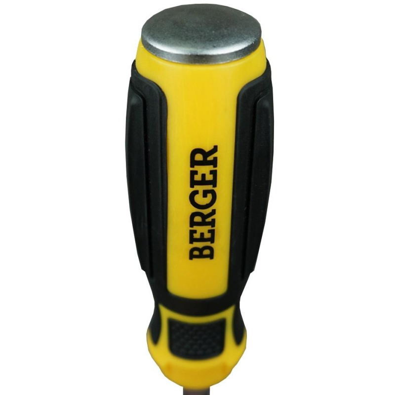 Набор отверток ударных с шестигранником 6 предметов BERGER BG1067 - фото 3