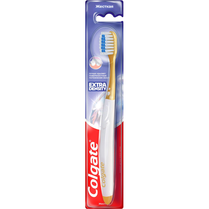 Зубная щетка COLGATE Extra Density жесткая цвет в ассортименте - фото 4