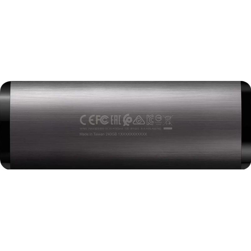 Портативный SSD ADATA SE760, 256GB, USB 3.2 Type-C, ASE760-256GU32G2-CTI - фото 3