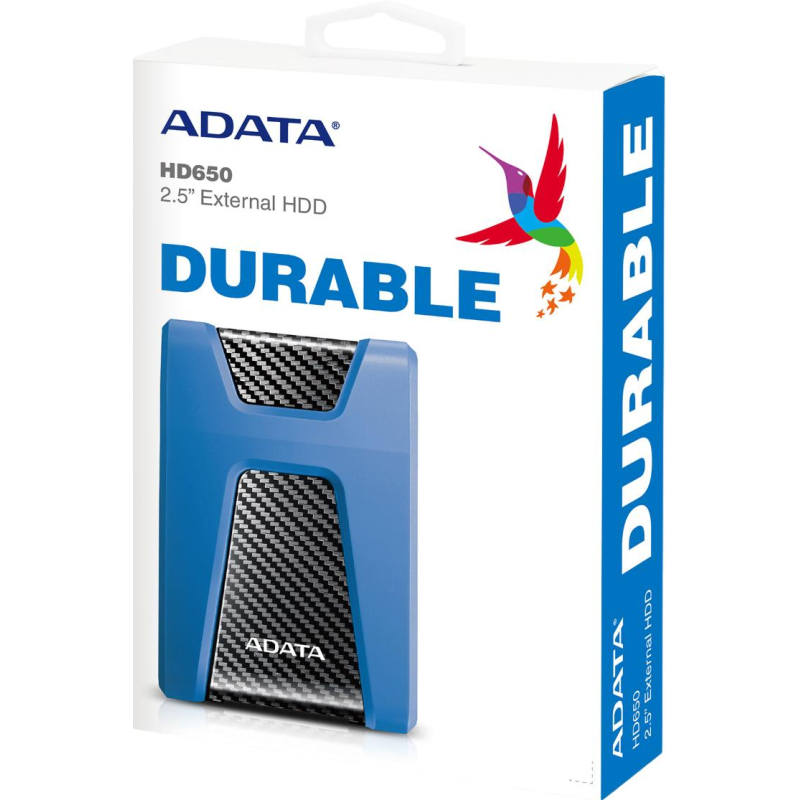 Портативный HDD ADATA HD650, 2TB 2,5, USB 3.1, AHD650-2TU31-CBL - фото 4