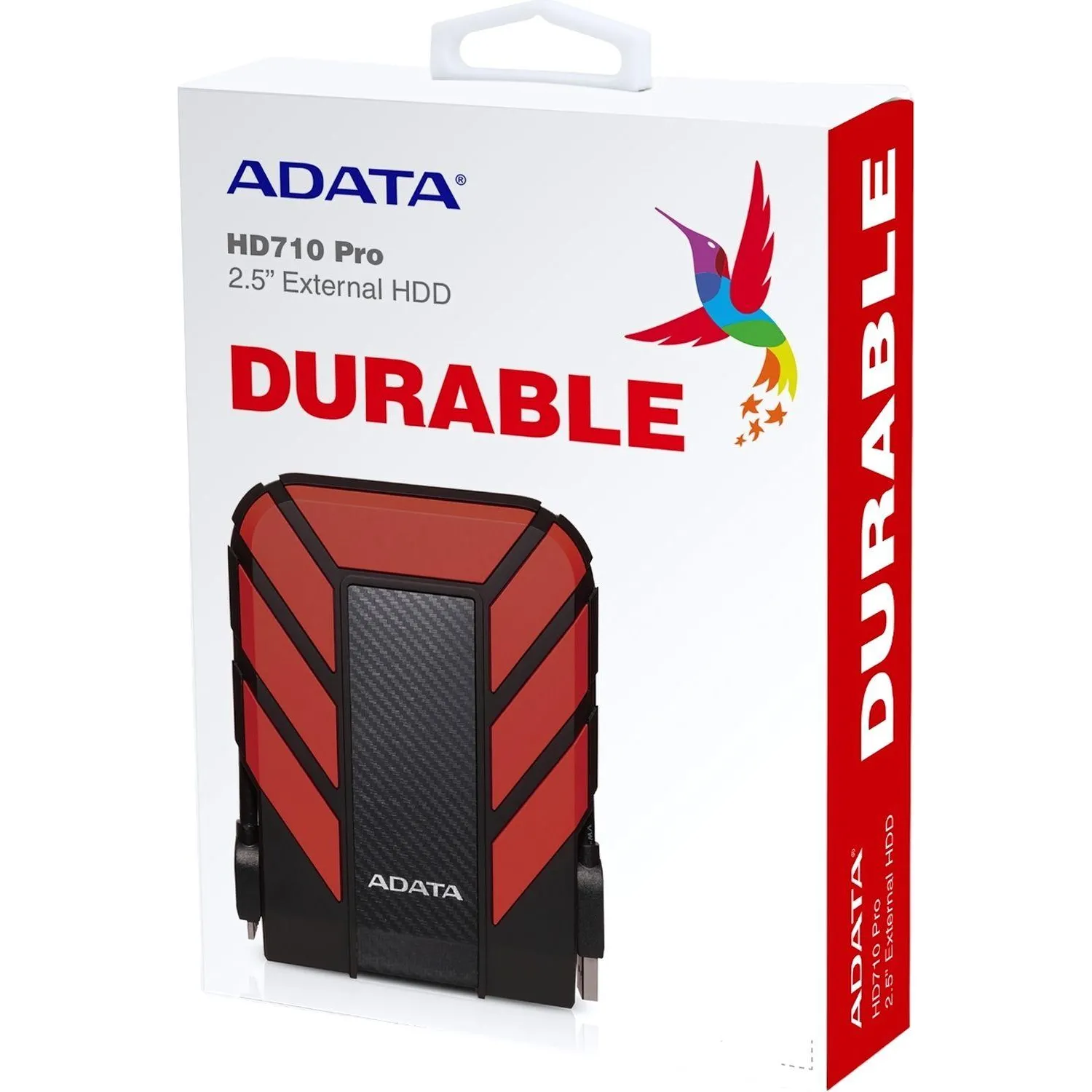 Портативный HDD накопитель ADATA HD710 Pro 1TB 2,5 красн AHD710P-1TU31-CRD - фото 5