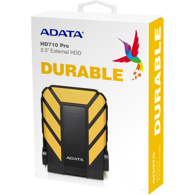 Портативный HDD ADATA HD710 Pro, 1TB, 2,5, USB 3.1, AHD710P-1TU31-CYL - фото 5