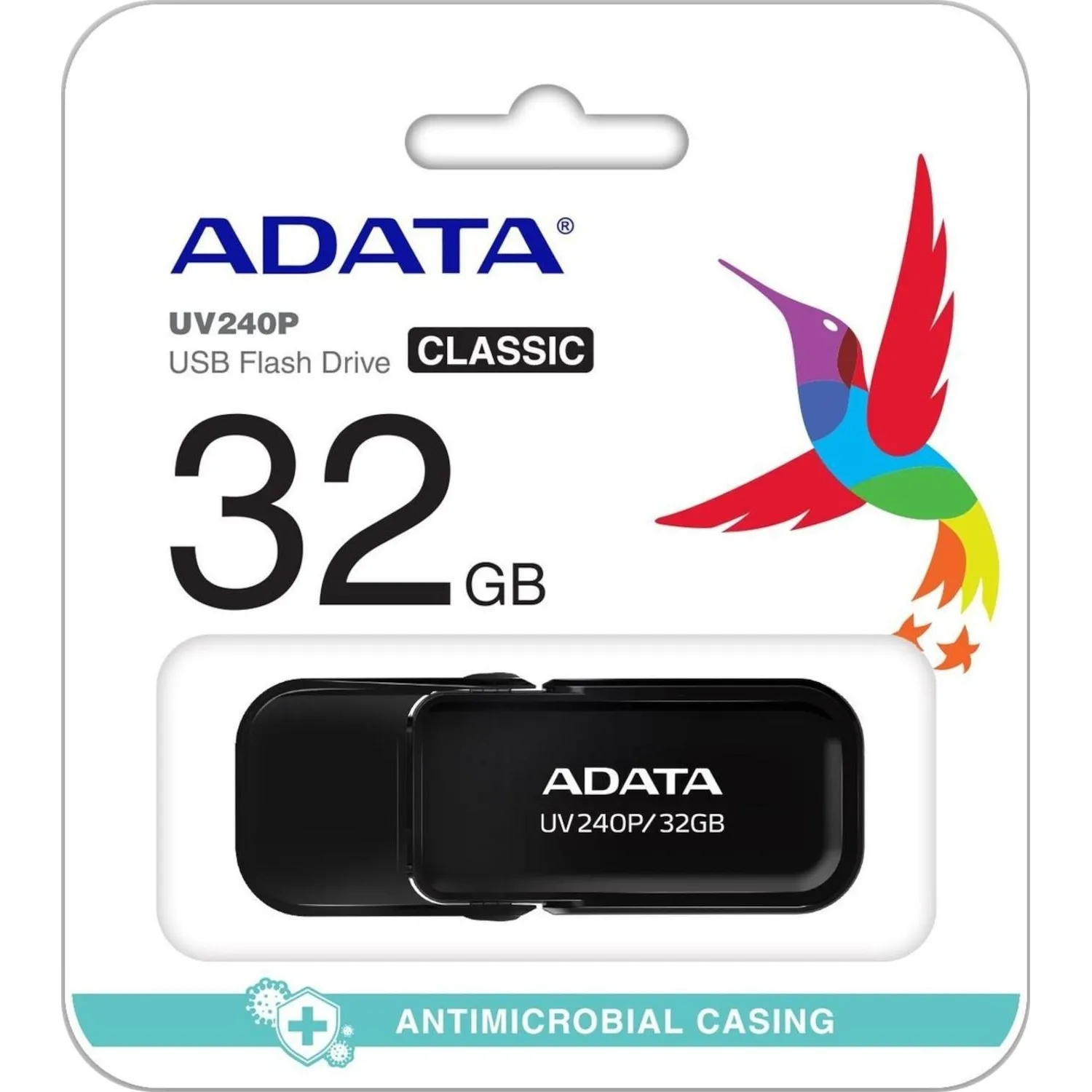 Флеш-память ADATA UV240, 32GB, AUV240-32G-RBK - фото 3