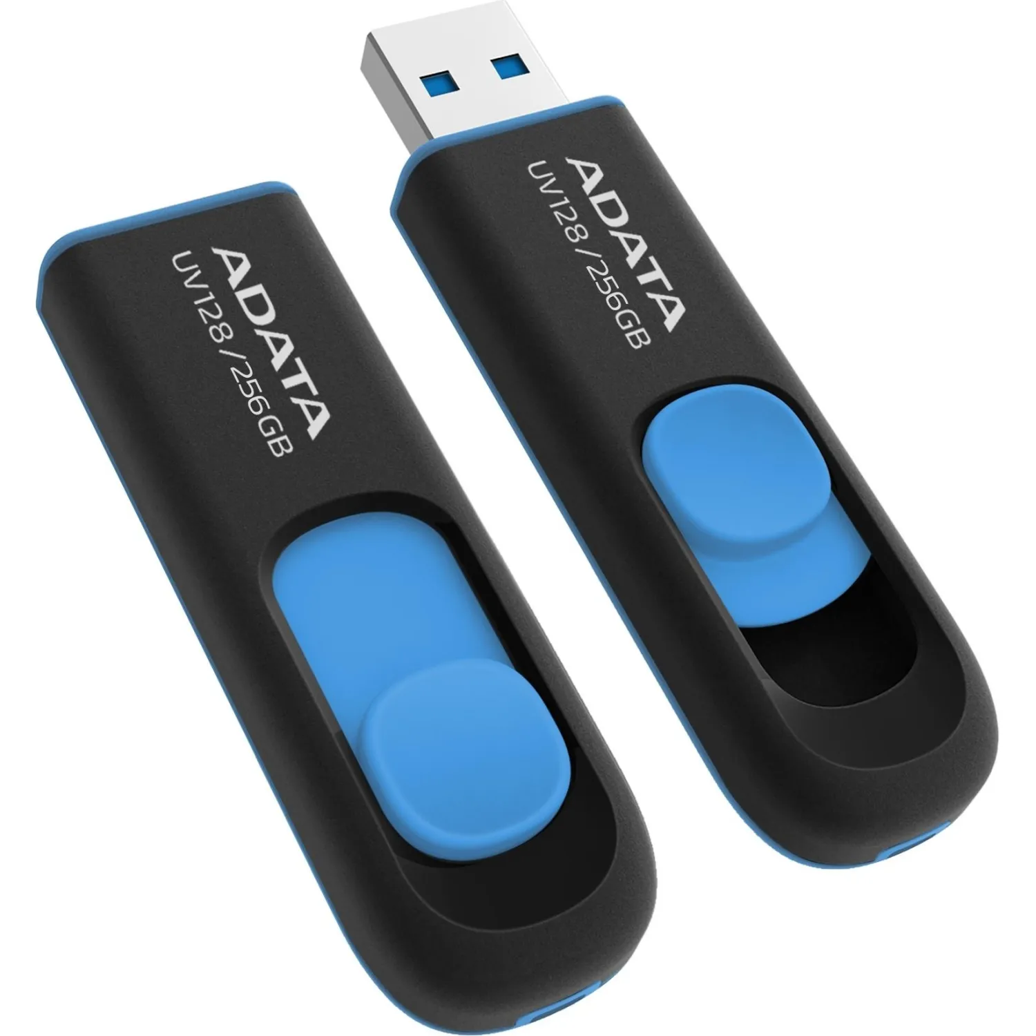 Флеш-память ADATA UV128, 256GB, AUV128-256G-RBE - фото 2