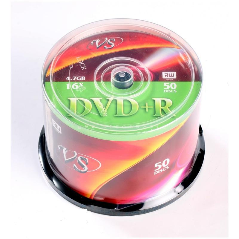 Носители информации DVD+R, 16x, VS, Cake/50, VSDVDPRCB5001 - фото 2