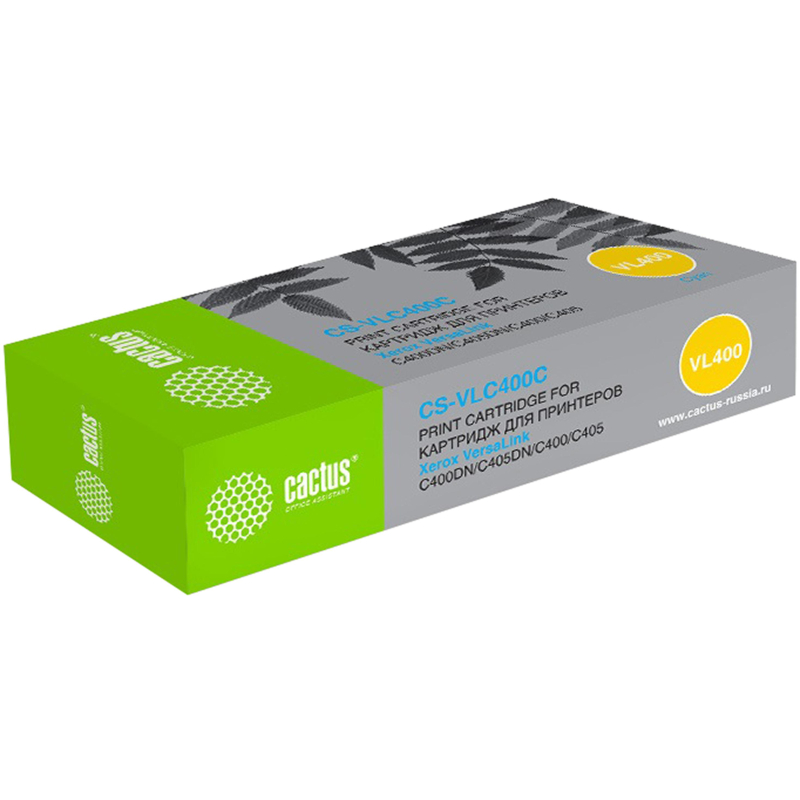 Картридж лазерный Cactus 106R03534(CS-VLC400CRU) гол. д.Xerox C400DN/C405DN - фото 1