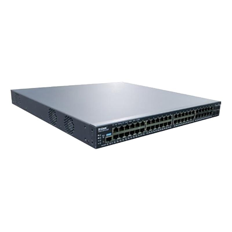 Коммутатор D-Link DGS-3610-50P/E 44х10/100/1000Base-T, 4х1000Base-T/SFP - фото 1