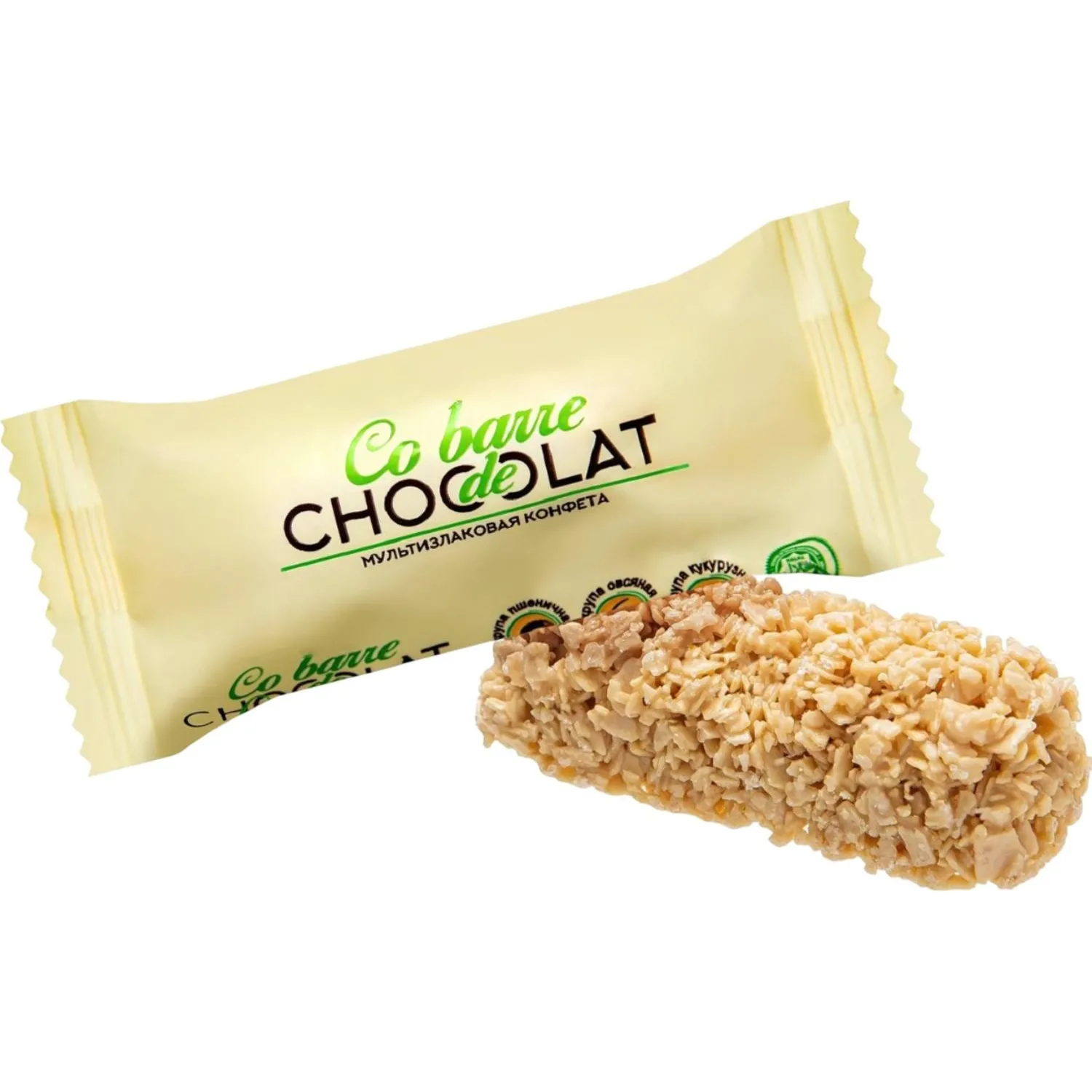 Конфеты Co barre de Chocolat мультизлаковые Микс злаков в глазури ТВ, 900г - фото 2