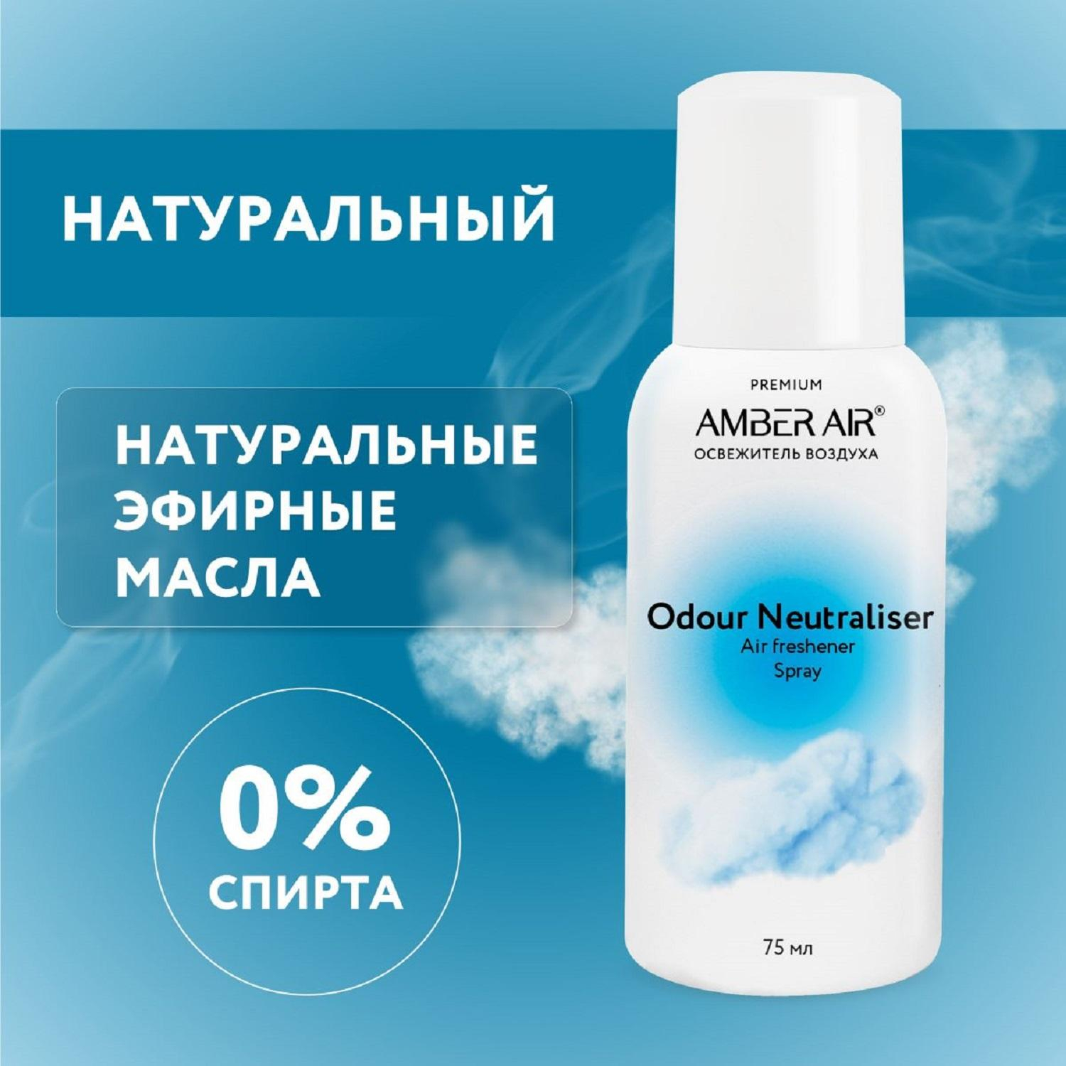 Баллон сменный для автоосвежителя Amber Air Нейтрализатор запаха 75мл - фото 6