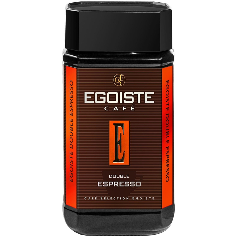 Кофе Egoiste Double Espresso раств. субл., 100г - фото 1