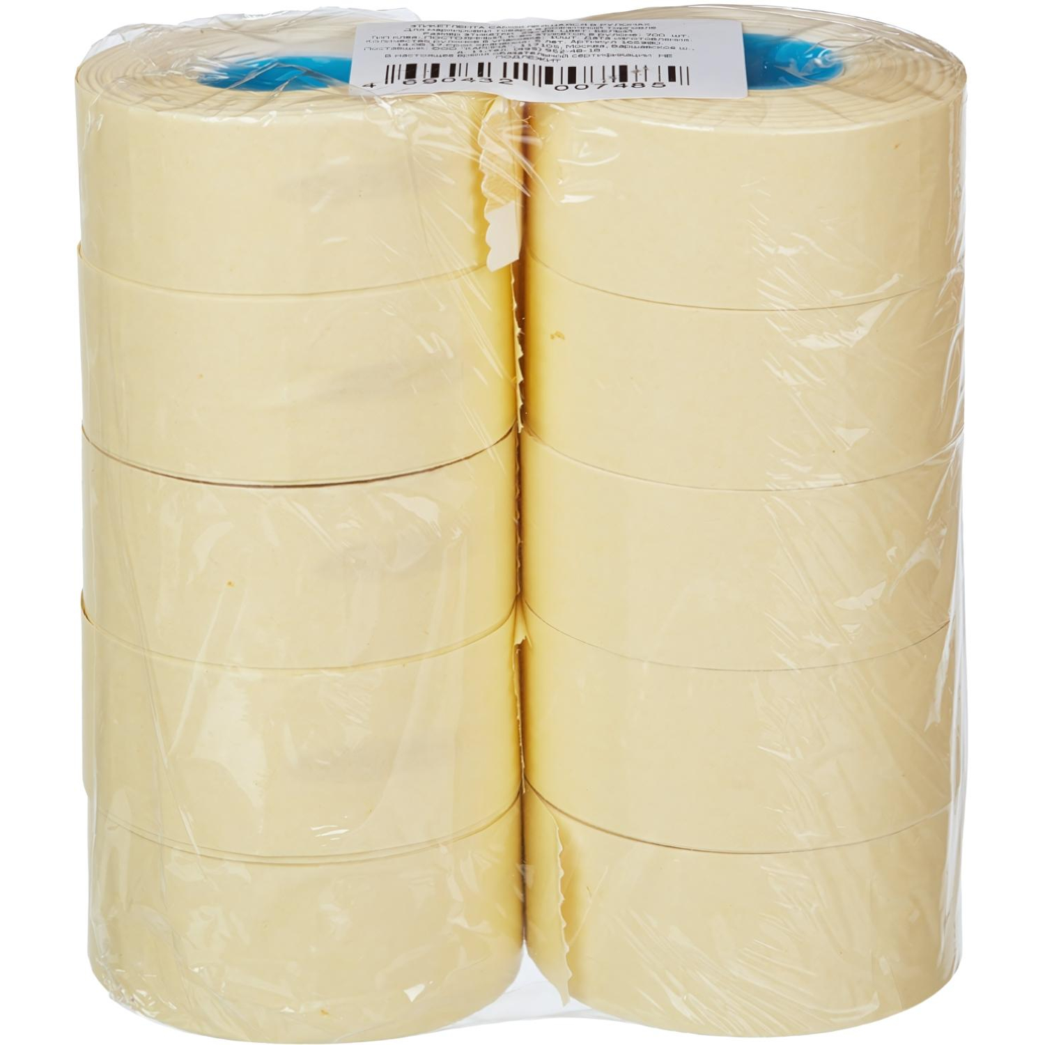 Этикет-лента 29х28белая пр 700 шт/рул10рул/уп - фото 2