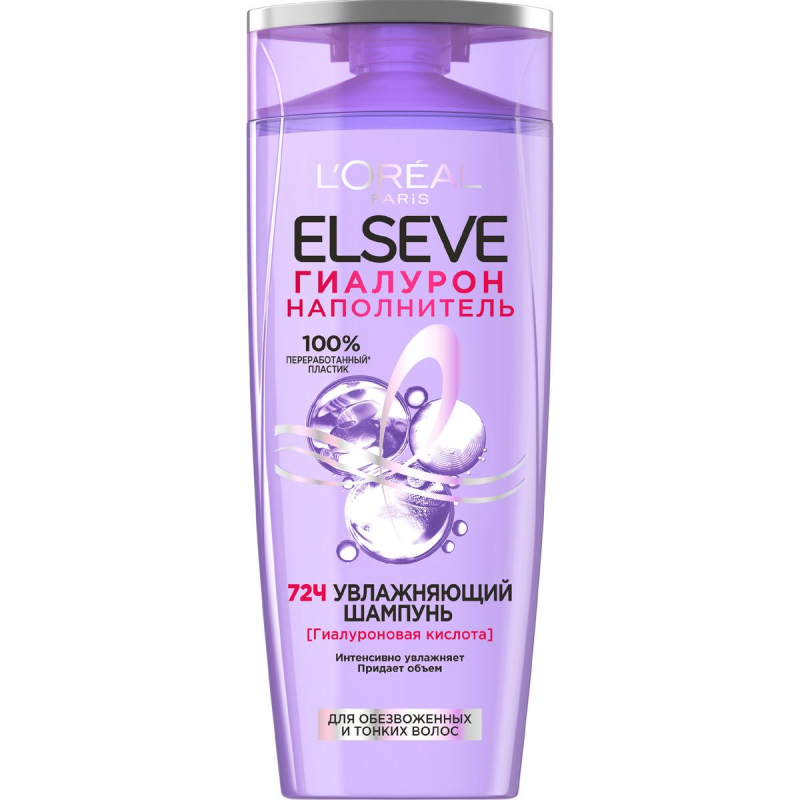 Шампунь для волос L&#039;OREAL ELSEVE ГИАЛУРОН 400мл AA468700 - фото 1