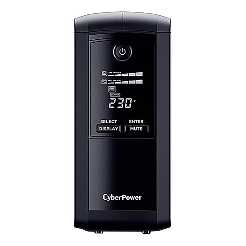 ИБП CyberPower VP700EILCD Line-Interactive 700VA/390W USB  (6 IEC С13) - фото 1
