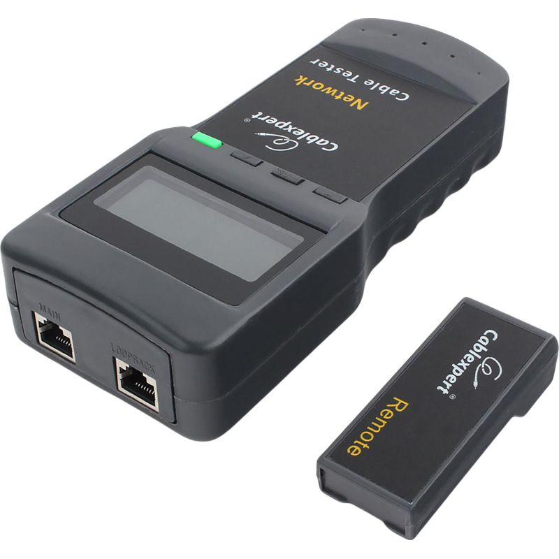 Тестер кабельный цифровой LAN Cablexpert NCT-3, для RG-45, RG-58, RJ-12,11 - фото 2